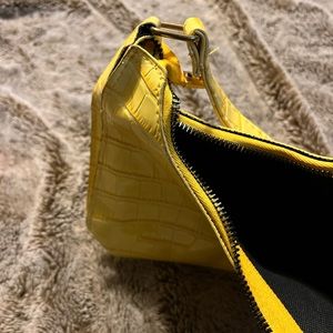 Canary yellow purse